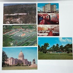 BUNDLE OF 5 VINTAGE 1970s POSTCARDS
